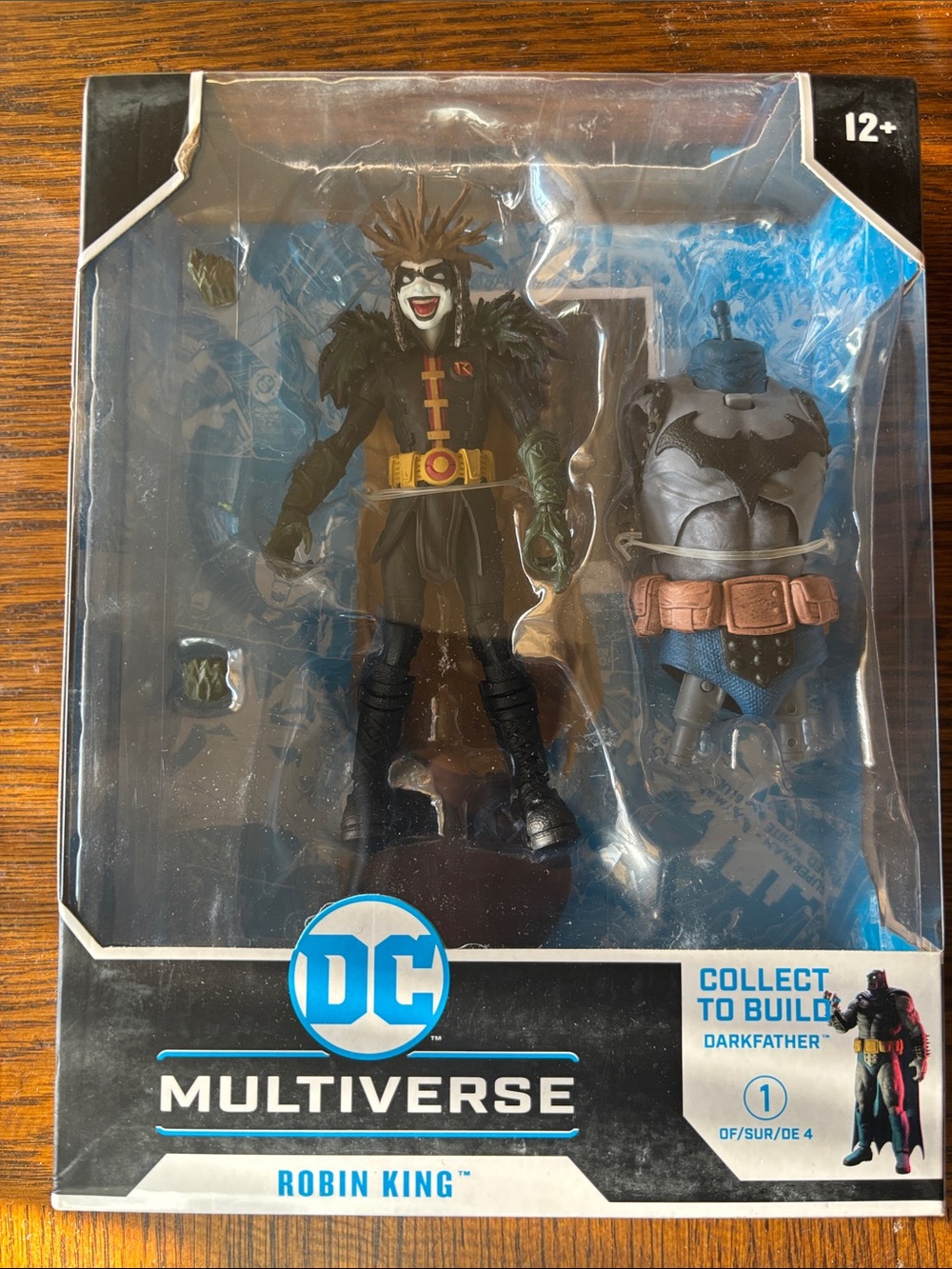 DC Multiverse Robin King Figure - Black, Brown, Gold
